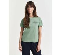 GANT Men's Reg Tonal Shield Ss T-Shirt