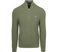 GANT Micro Textured Cotton Half Zip