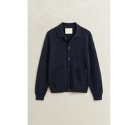 GANT Strickjacke Milano Knit Baumwolle Evening Blue Größe M