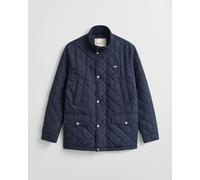GANT - Mittellange Windcheater Steppjacke evening blue - Gr. - L