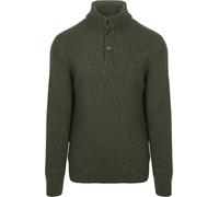 Gant Mocker Pullover Wool Blend Dunkelgrün - Größe XL Dunkelgrün XL