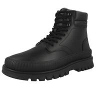Winterboots GANT "Nebrada", Herren, Gr. 44, schwarz, Leder, Schuhe, Schnürboots, Outdoorschuh mit Warmfutter (27665635-44) schwarz