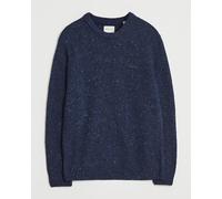 GANT Neps Wool Crew Neck Evening Blue Blau L