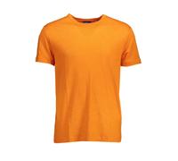 GANT Orange Bio-Baumwolle T-Shirt Kurzarm - Größe: XL