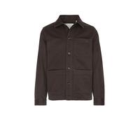 GANT Herren Hemdjacke aus gebürstetem Twill (XXXL) Schwarz Braun