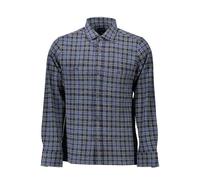 GANT Persian Blue Classic Langarmhemd - Größe: M