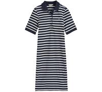 Gant Piqué-Polokleid Marine gestreift (Größe: XL) XL blau