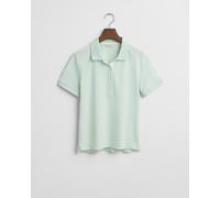 Gant Piqué-Poloshirt mit Kontrast Mint (Größe: M) 38 grün
