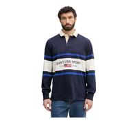 Gant - Polo-Kragen Pullover - - Tops - Herren - Blau - L