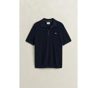 GANT - Polopullover aus strukturierter Baumwolle evening blue - Gr. - XXL