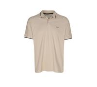 Tipped Piqué Poloshirt Beige XL