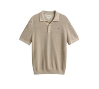 Gant Herren Poloshirt aus Baumwolle, sand, Gr. XXXL