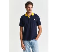 Gant Poloshirt in Dunkelblau - Größe L | Herren Plussize