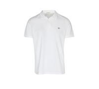 GANT Herren Reg Shield Pique Polohemd, Weiß, 4XL EU