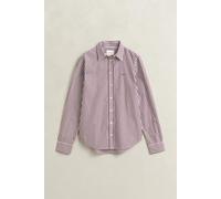 GANT Popeline-Bluse Regular Fit mit Streifen Rot Größe 36
