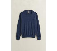 GANT - Pullover aus Baumwollmix-Flammgarn dark indigo melange - Gr. - XXXL