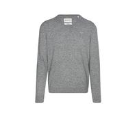 GANT Herren Extrafine Lambswool V-Neck Pullover, Dark Grey Melange, M EU