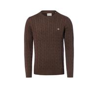 Gant Pullover Herren Baumwolle braun, M