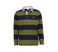 Gant Pullover Herren Regular Fit Baumwolle grün gestreift, M