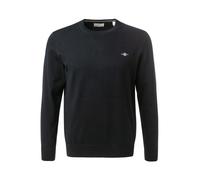 GANT Regular Fit Pullover navy, Einfarbig