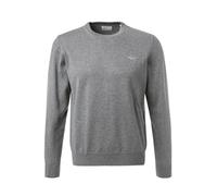 Gant Herren Classic Cotton C-Neck Pullover, Dark Grey Melange, 4XL EU