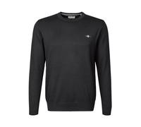 Gant Herren Classic Cotton C-Neck Pullover, Schwarz, 4XL EU
