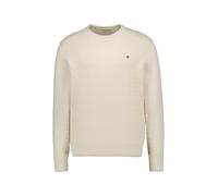 Gant Pullover Herren Regular Fit Rundhals Baumwolle weiß, L