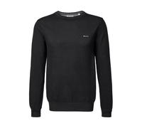 Gant Herren Cotton Pique C-Neck Pullover, Schwarz, L EU
