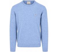 GANT - Rundhalspullover aus Lambswool blue horizon - Gr. - XXL