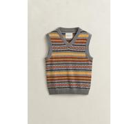 GANT - Pullunder mit Fair-Isle-Muster multicolor - Gr. - XXL