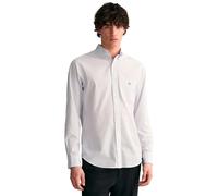 GANT Hemd Reg Poplin Banker – Popeline, 100% Baumwolle, Hellblau, XL