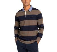 GANT REG Chambray Stripe Heavy Rugger