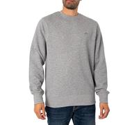 Gant Herren REG Shield C-Neck Sweat Logo Rundhalspullover, Grey Melange, S
