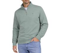 GANT Herren Shield Sweatshirt mit halblangem Reißverschluss (XXXL) CERAMIC Grau