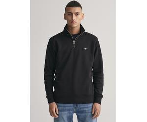 Gant "REG SHIELD HALF ZIP SWEAT", mit Logostickerei auf der Brust (93924763-XXXL) schwarz