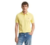 GANT Shield Regular Fit Poloshirt Kurzarm Banana Yellow