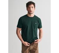 Gant "REG SHIELD SS T-SHIRT" mit Logostickerei auf der Brust (90117552-L)