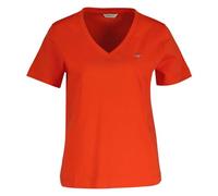 Gant Reg Shield Kurzarm-t-shirt Mit V-ausschnitt
