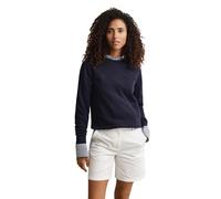 GANT Damen Tonal Shield Rundhals-Sweatshirt (XS) EVENING Blau