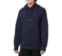 Hoodie GANT "TONAL SHIELD", Herren, Gr. XXL, evening blau, Sweatware, Obermaterial: 100% Baumwolle, regular fit, Rippbündchen, Sweatshirts, Ton-in-Ton Stickerei, regular fit, Sweatshirt (29445226-XXL)