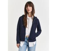 Gant "REG TONAL SHIELD ZIP HOODIE" Markenstickerei, Kapuze, Rippbündchen (93356118-XXL)