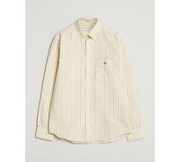 GANT Regluar Fit Classic Oxford Striped Shirt Light Mustard Yellow Gelb XL