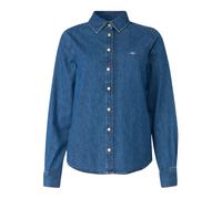 Gant - Regular Denim Shirt - - Blouses & Shirts - Damen - Blau - XL