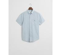 GANT - Regular Fit Baumwoll Leinen Hemd fresh blue - Gr. - XL