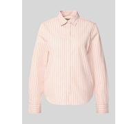 Gant Regular Fit Bluse mit Label-Stitching Modell 'ONEBUY' in Rosa, Größe 38
