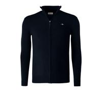 GANT Regular Fit Cardigan marine, Einfarbig