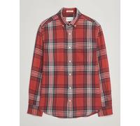 GANT Regular Fit Checked Flannel Shirt Modern Rust Rot,Mehrfarbig XL