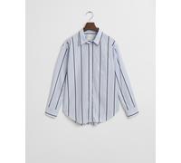 GANT Damen Regular Fit Classic Popeline Bluse mit Streifen (42)