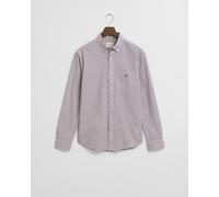 GANT - Regular Fit Classic Popeline Hemd mit Mikro-Karomuster plumped red - Gr. - 5XL