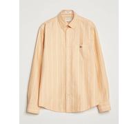 GANT Regular Fit Classic Striped Oxford Shirt Yellow Lichen Gelb XL